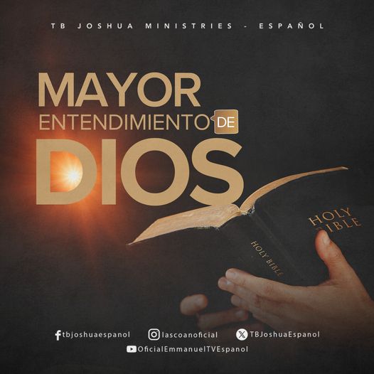 UN MAYOR ENTENDIMIENTO DE DIOS
