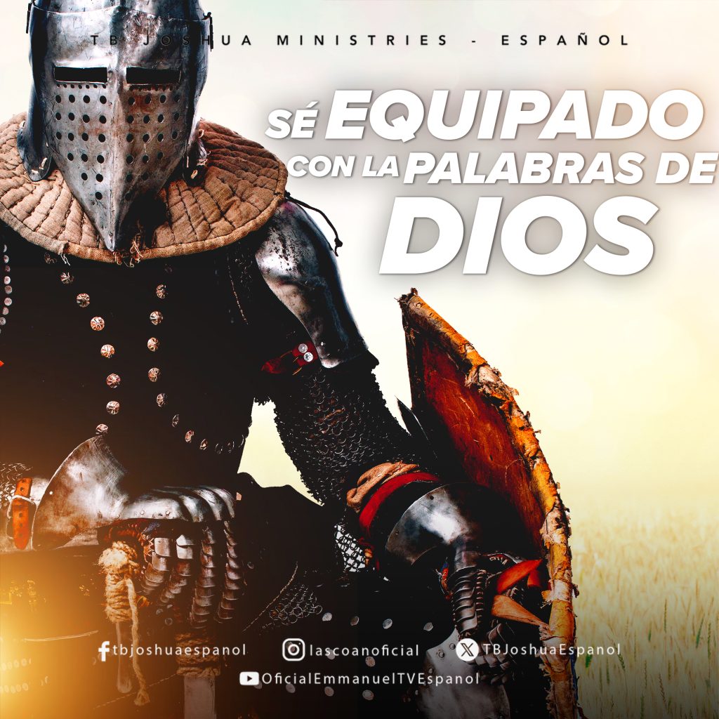 SÉ EQUIPADO CON LA PALABRA DE DIOS