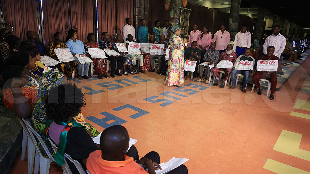 Pastor Evelyn Joshua ministering healing and deliverance