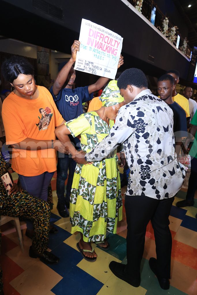 Evangelist Chisom ministering healing and deliverance