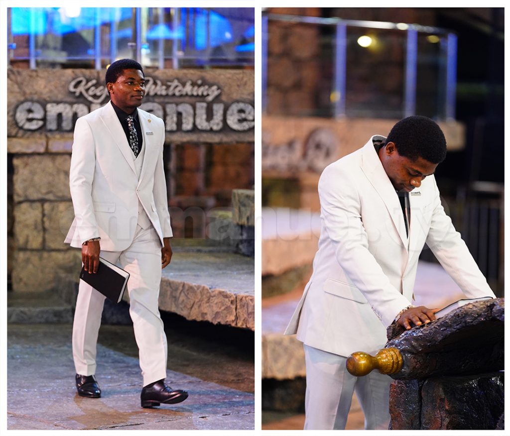 L'Évangéliste James à l'autel de la SCOAN, à la Synagogue Église de toutes les Nations , 01 juin 2025 (ARRÊTER DE SE PLAINDRE)