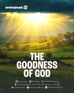THE GOODNESS OF GOD
