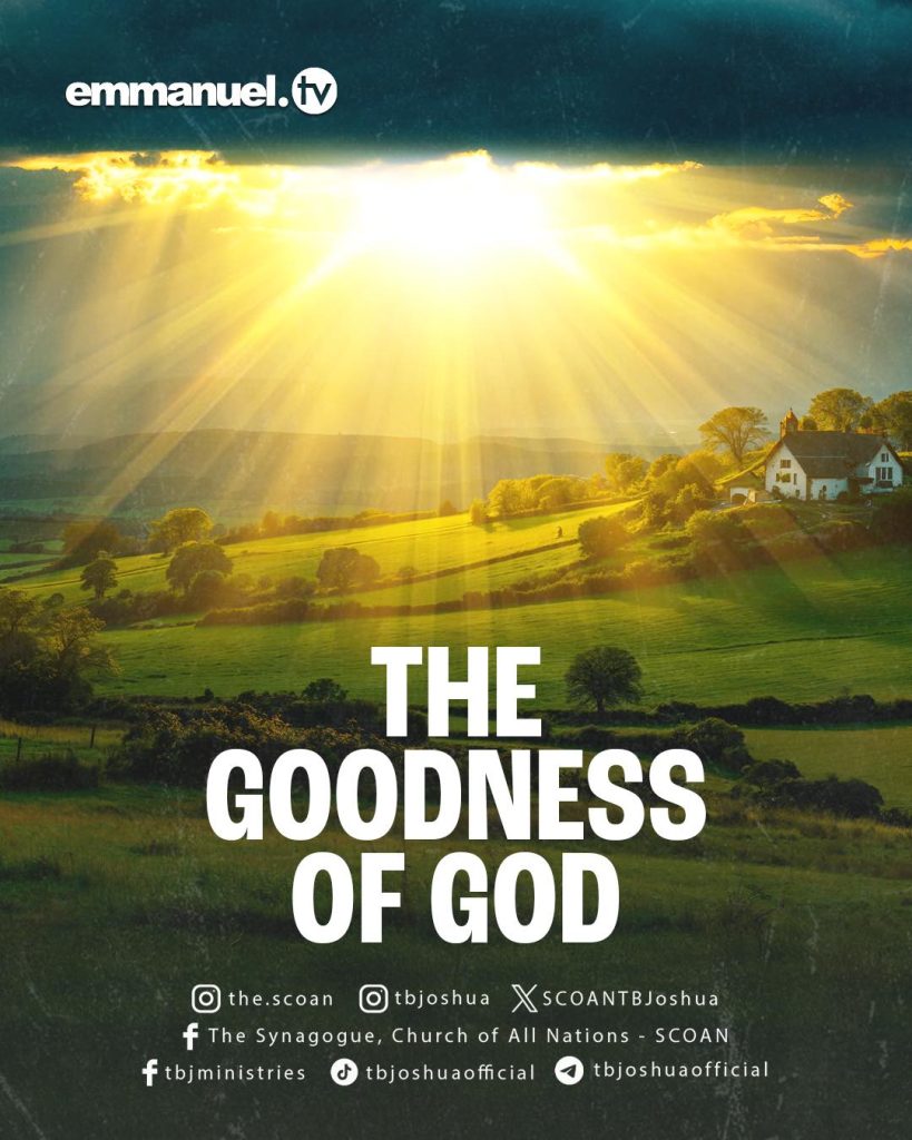 THE GOODNESS OF GOD