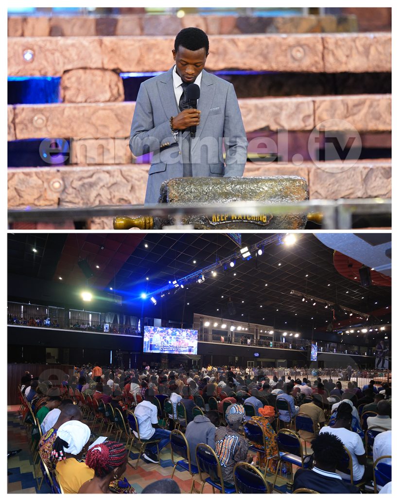 Evangelist David reading his Bible