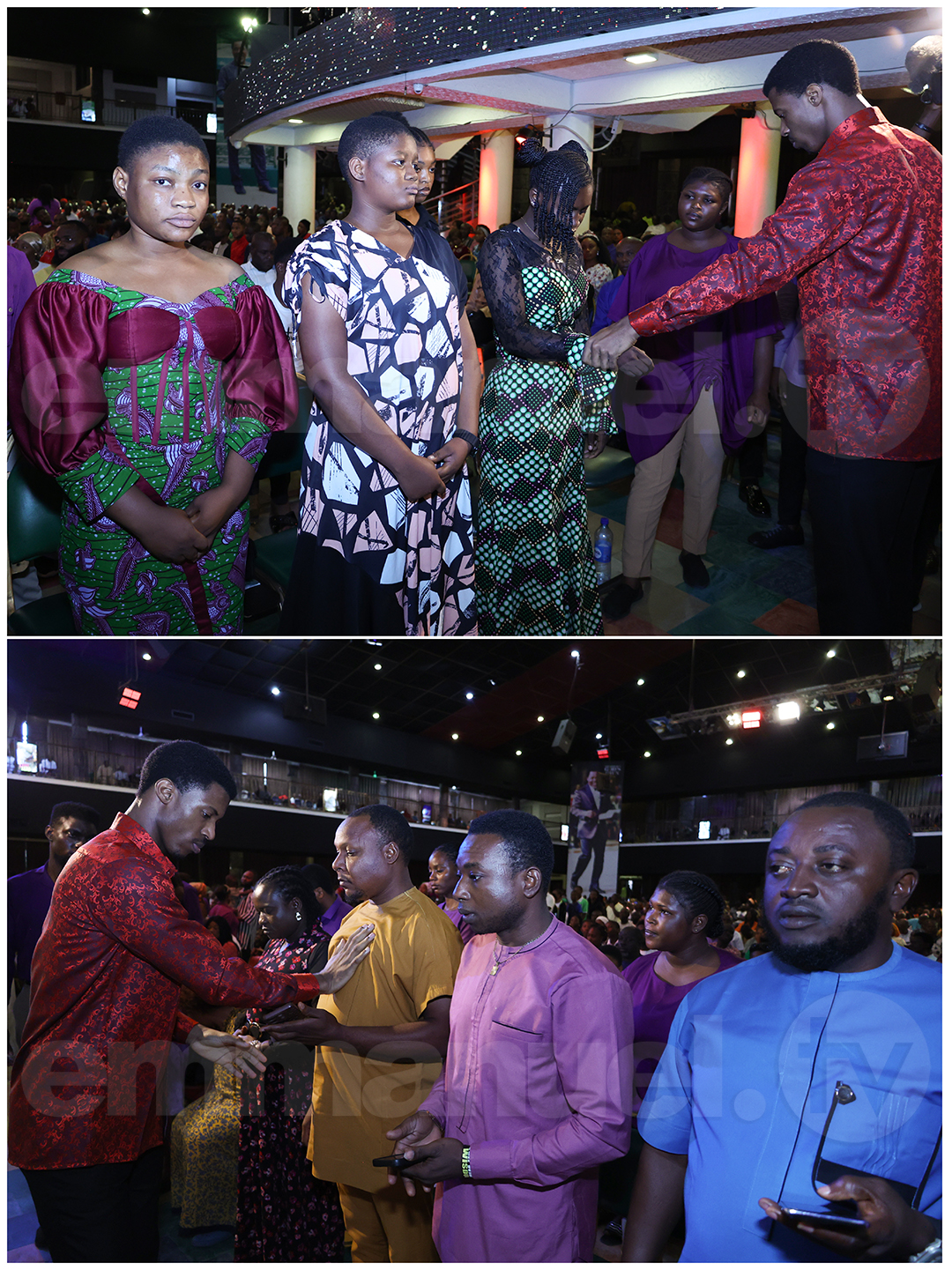 SCOAN Sunday Service Laying Of Hands Session