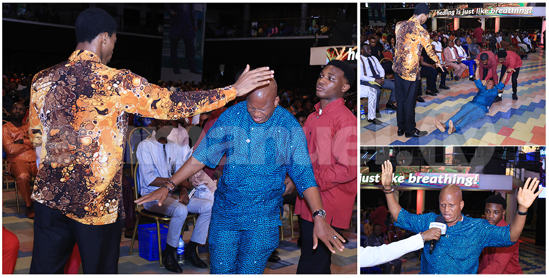 One-On-One Session at The SCOAN Sunday Service