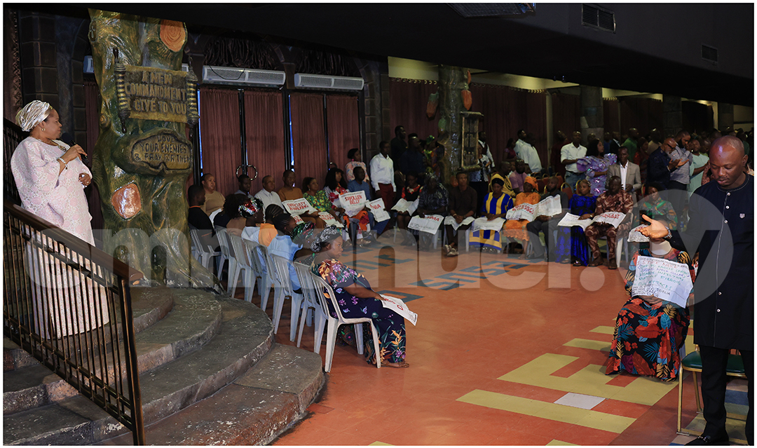 The SCOAN Sunday Service Prayer Line Section