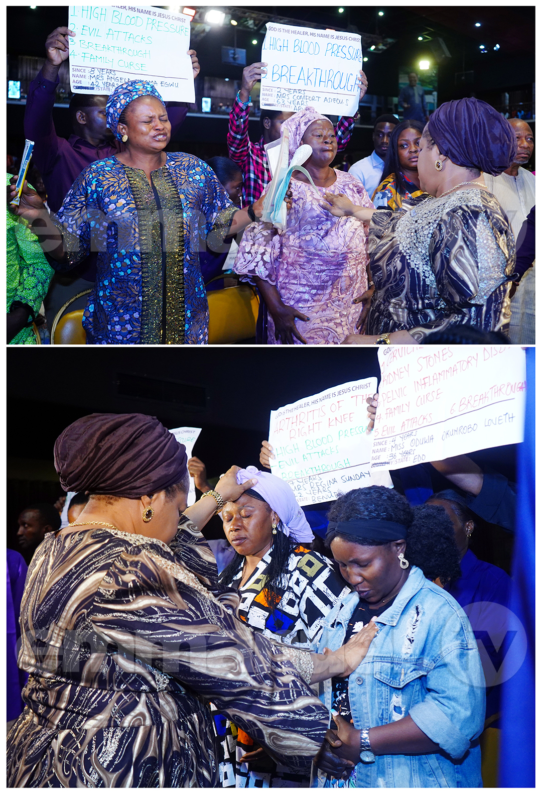 SCOAN Sunday Service Laying Of Hands Session