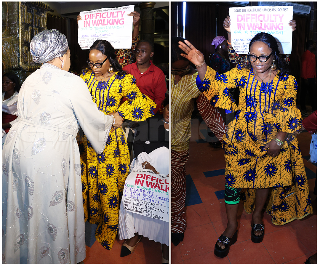 Healing Session at The SCOAN Sunday Service