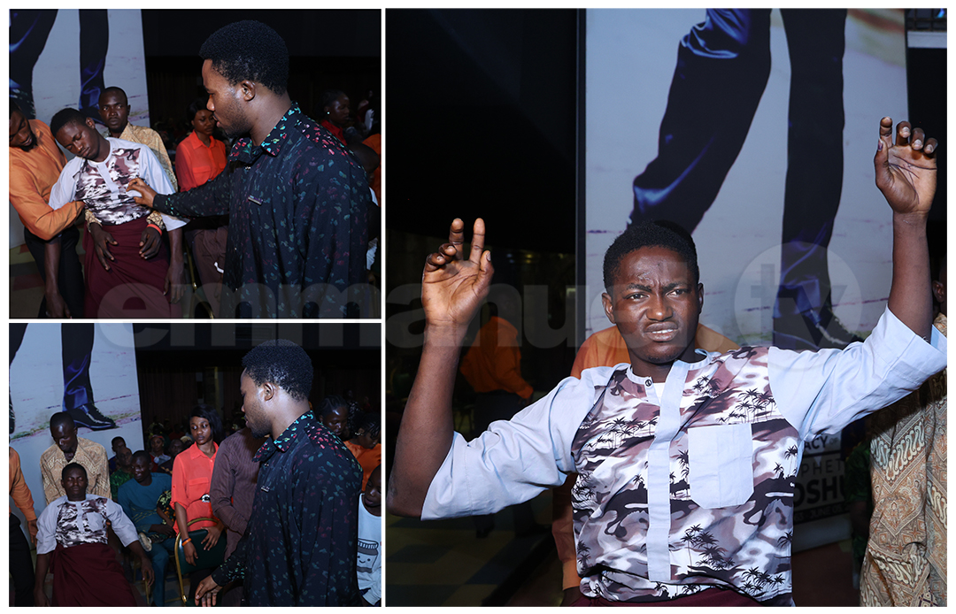 Sessão de Imposição de Mãos no Culto Dominical da SCOAN