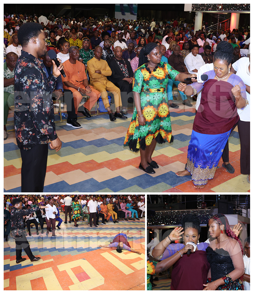 One-On-One Session at The SCOAN Sunday Service