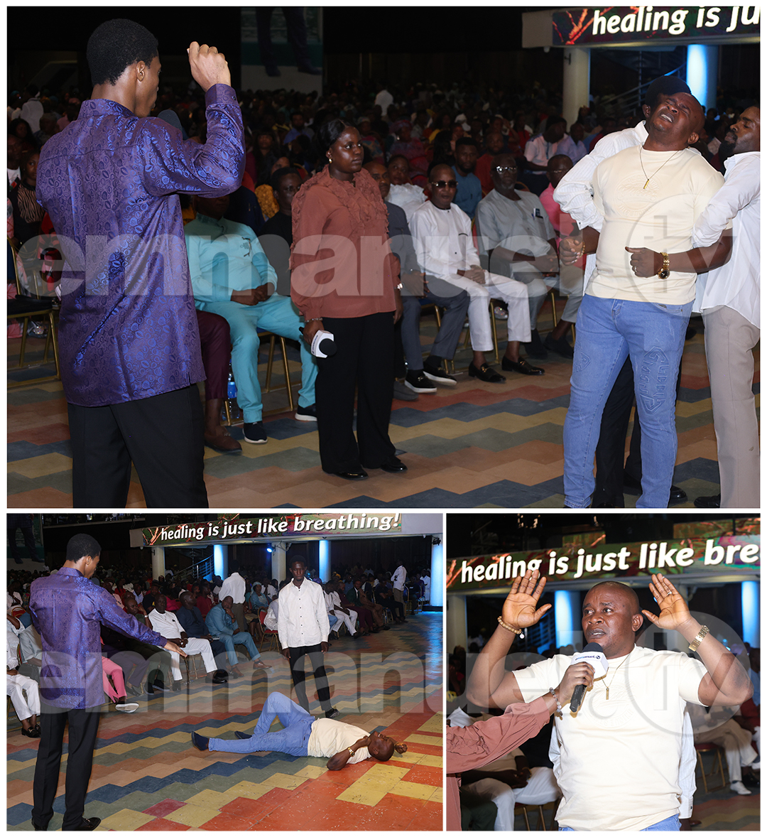 One-On-One Session at The SCOAN Sunday Service