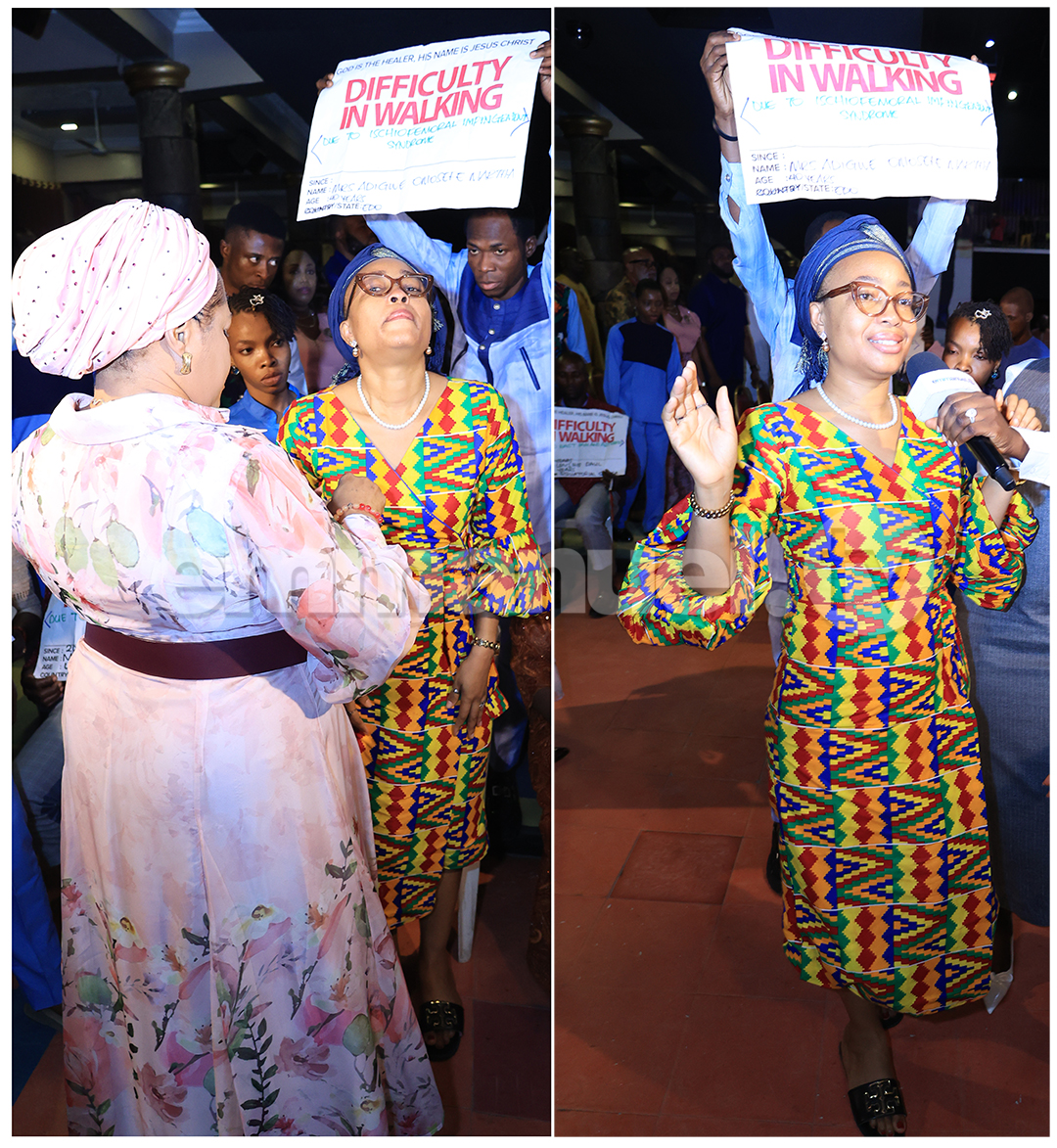 The SCOAN Sunday Service Prayer Line Section