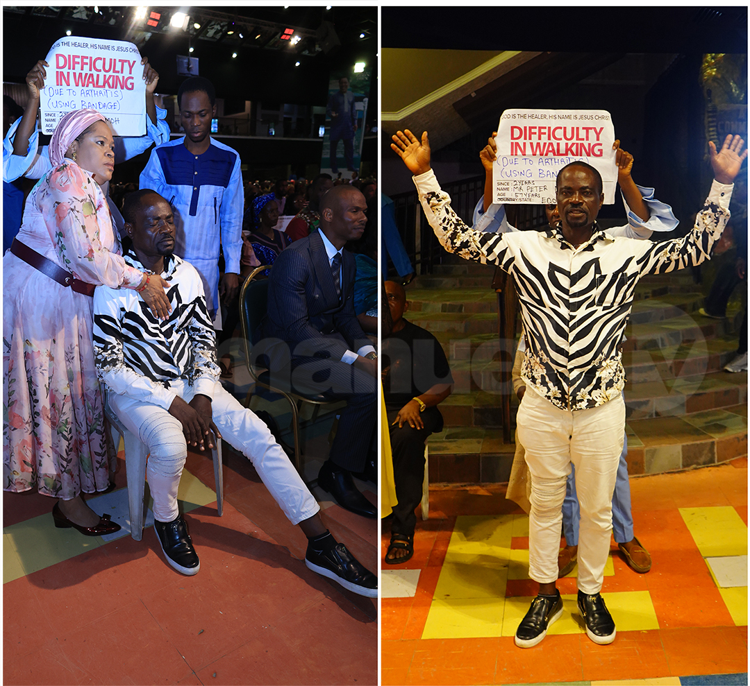 The SCOAN Sunday Service Prayer Line Section