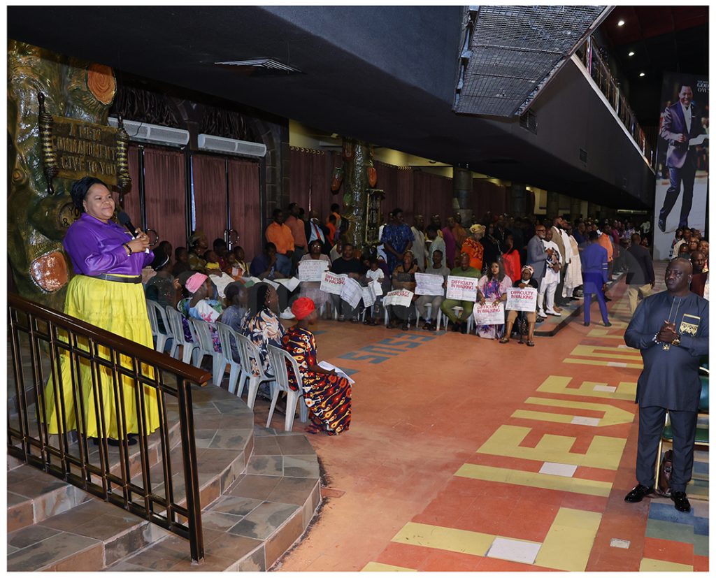 Seção da Linha de Oração do Culto Dominical da SCOAN