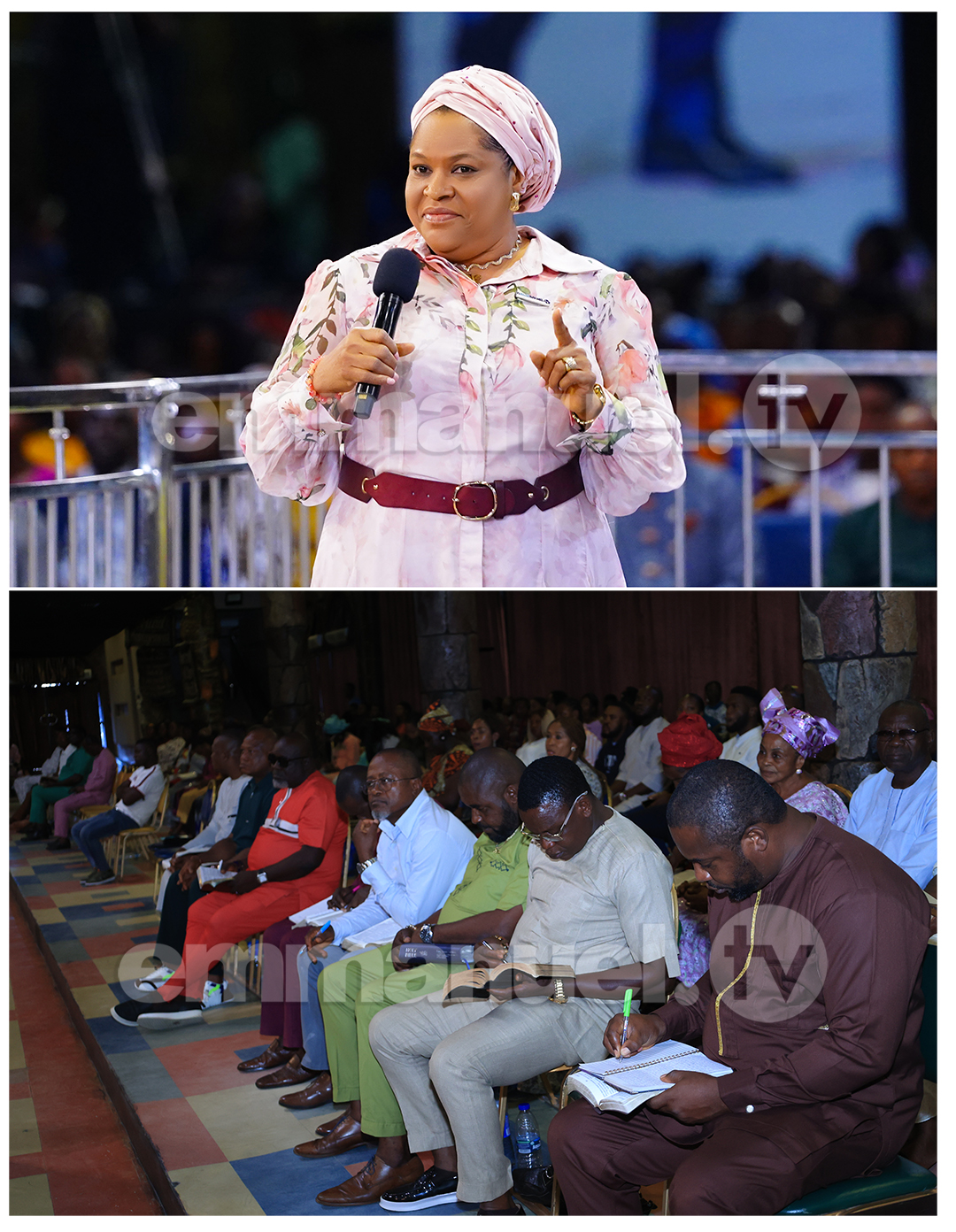 The SCOAN Sunday Service Prayer Line Section