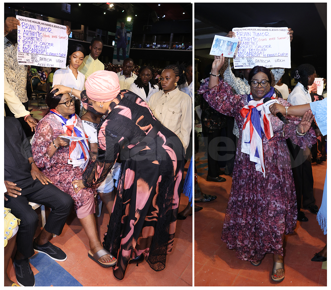 Healing Session at The SCOAN Sunday Service