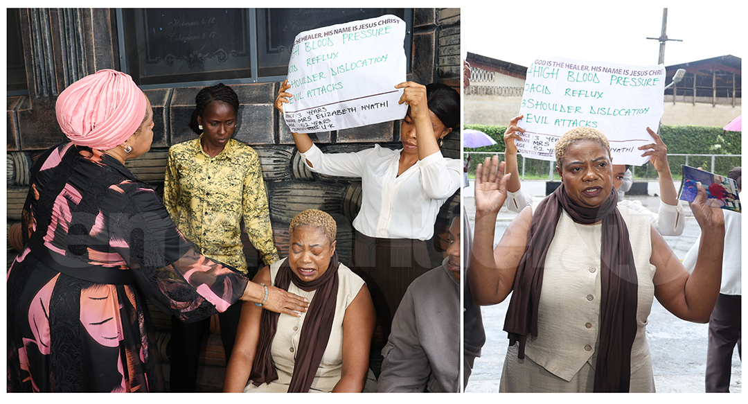 Healing Session at The SCOAN Sunday Service