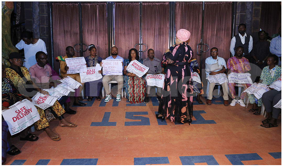 The SCOAN Sunday Service Prayer Line Section