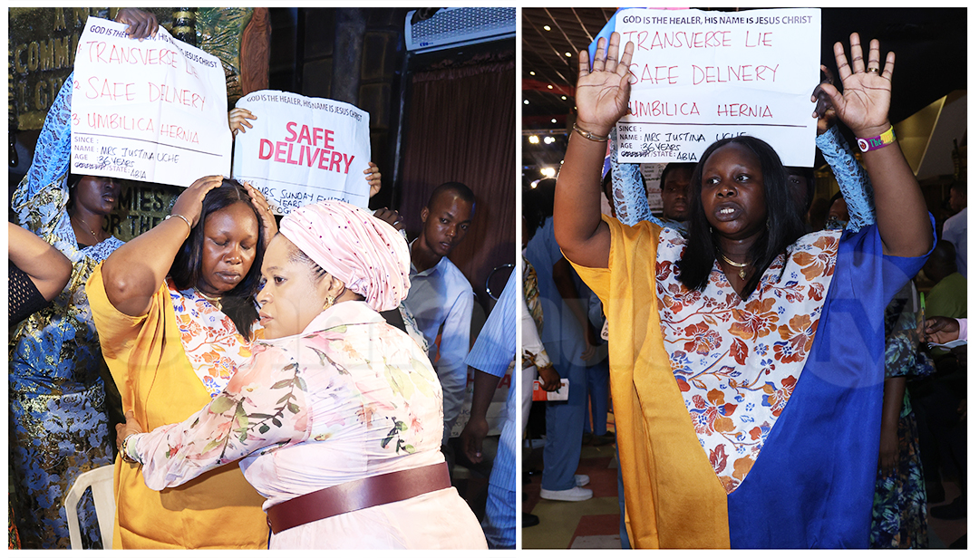 The SCOAN Sunday Service Prayer Line Section