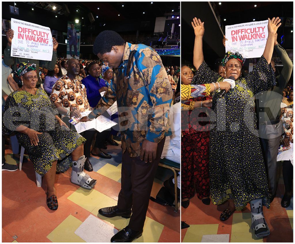 The SCOAN Sunday Service Prayer Line Section