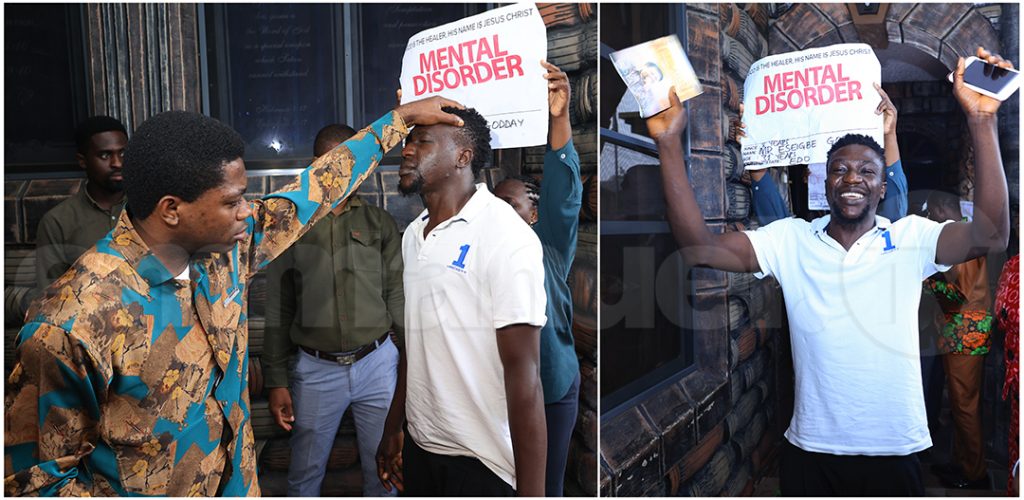 The SCOAN Sunday Service Prayer Line Section