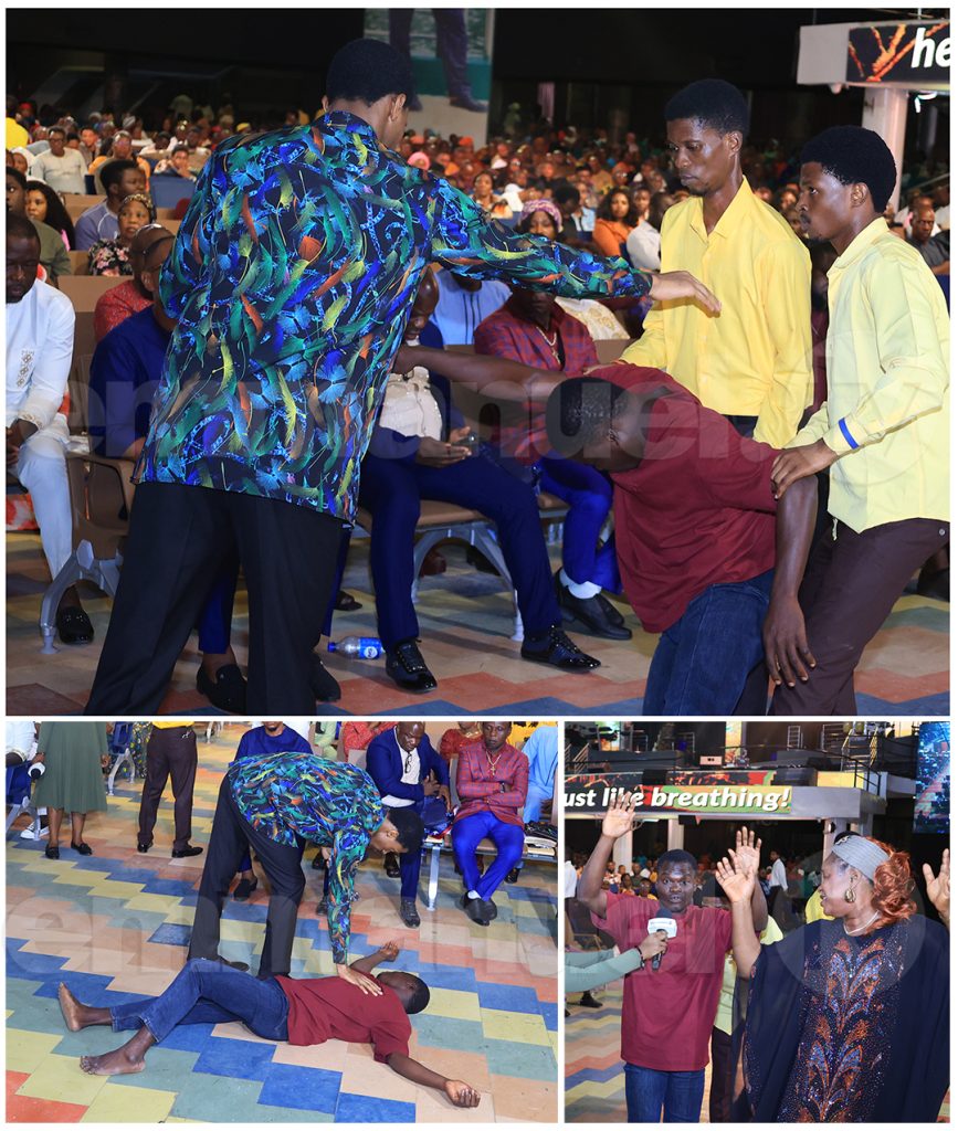 One-On-One Session at The SCOAN Sunday Service