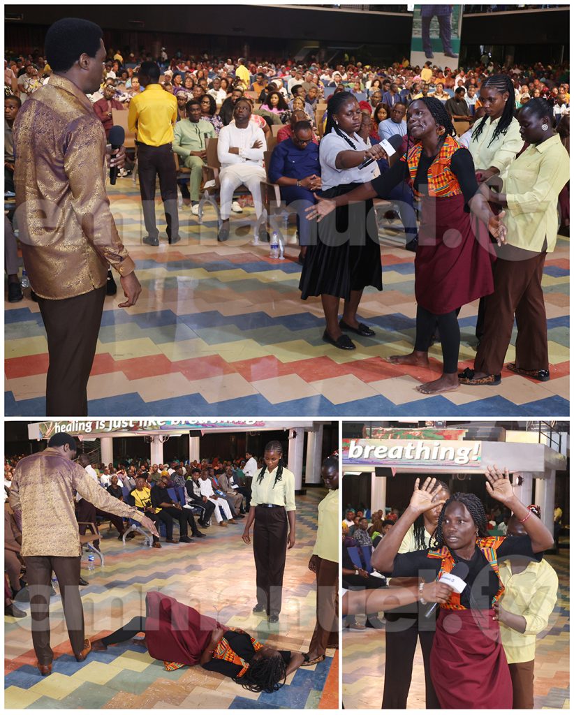 One-On-One Session at The SCOAN Sunday Service