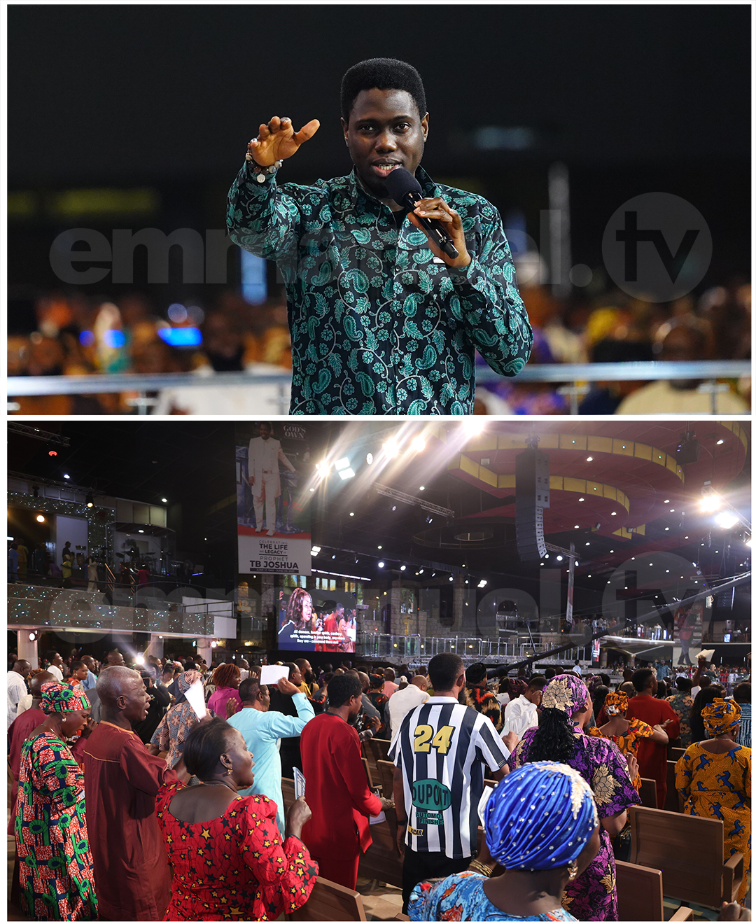 Oración Masiva del Servicio Dominical de La SCOAN (23 de noviembre del 2025)