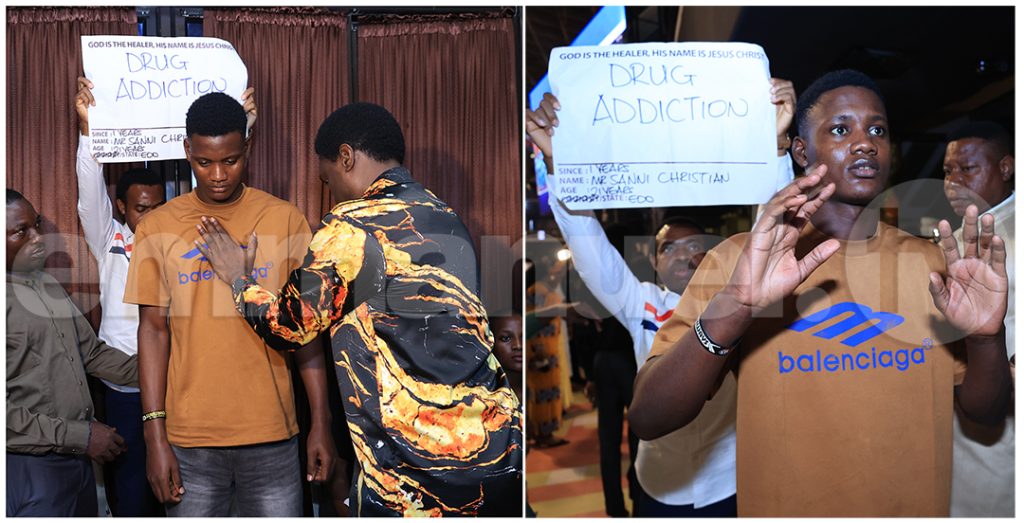 The SCOAN Sunday Service Prayer Line Section