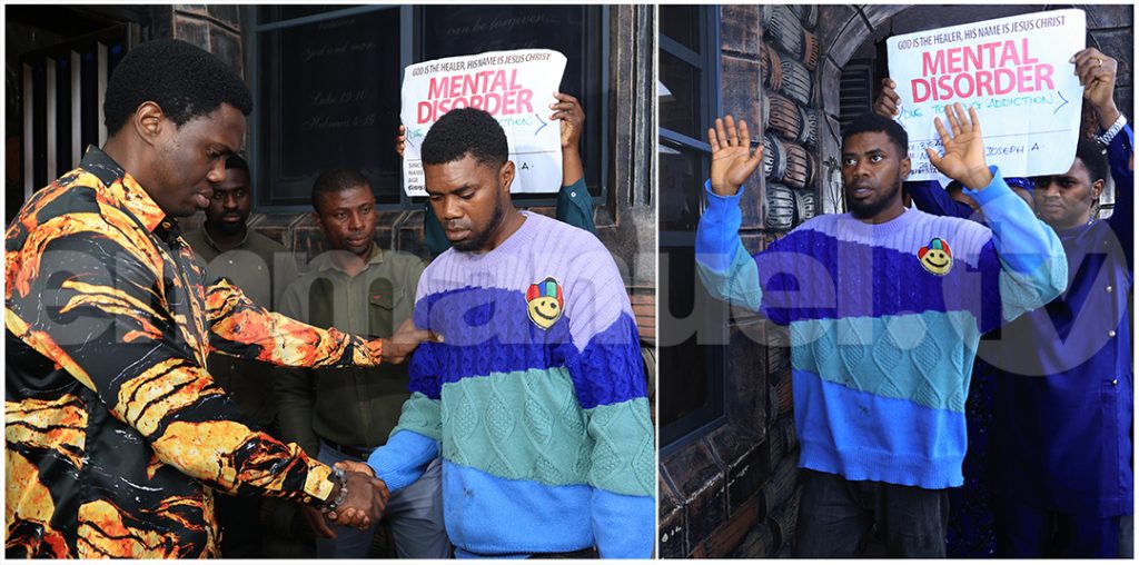 The SCOAN Sunday Service Prayer Line Section