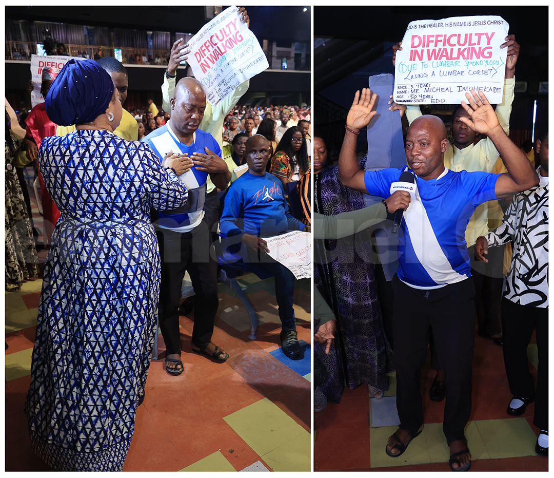 The SCOAN Sunday Service Prayer Line Section