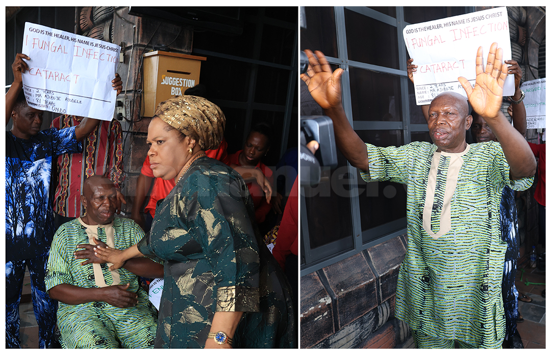 Sección de la Línea de Oración del Servicio Dominical de La SCOAN