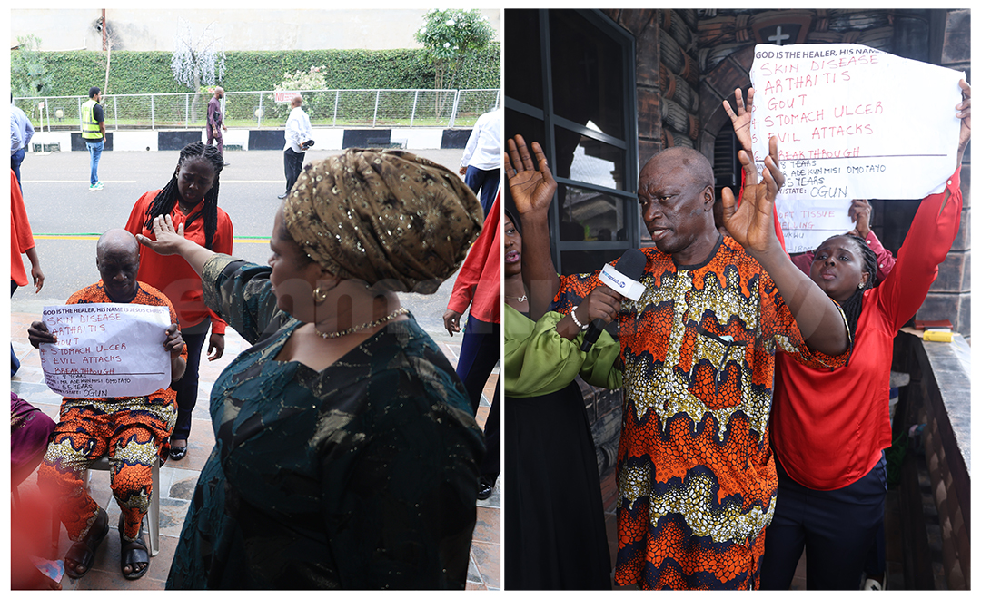 Sección de la Línea de Oración del Servicio Dominical de La SCOAN