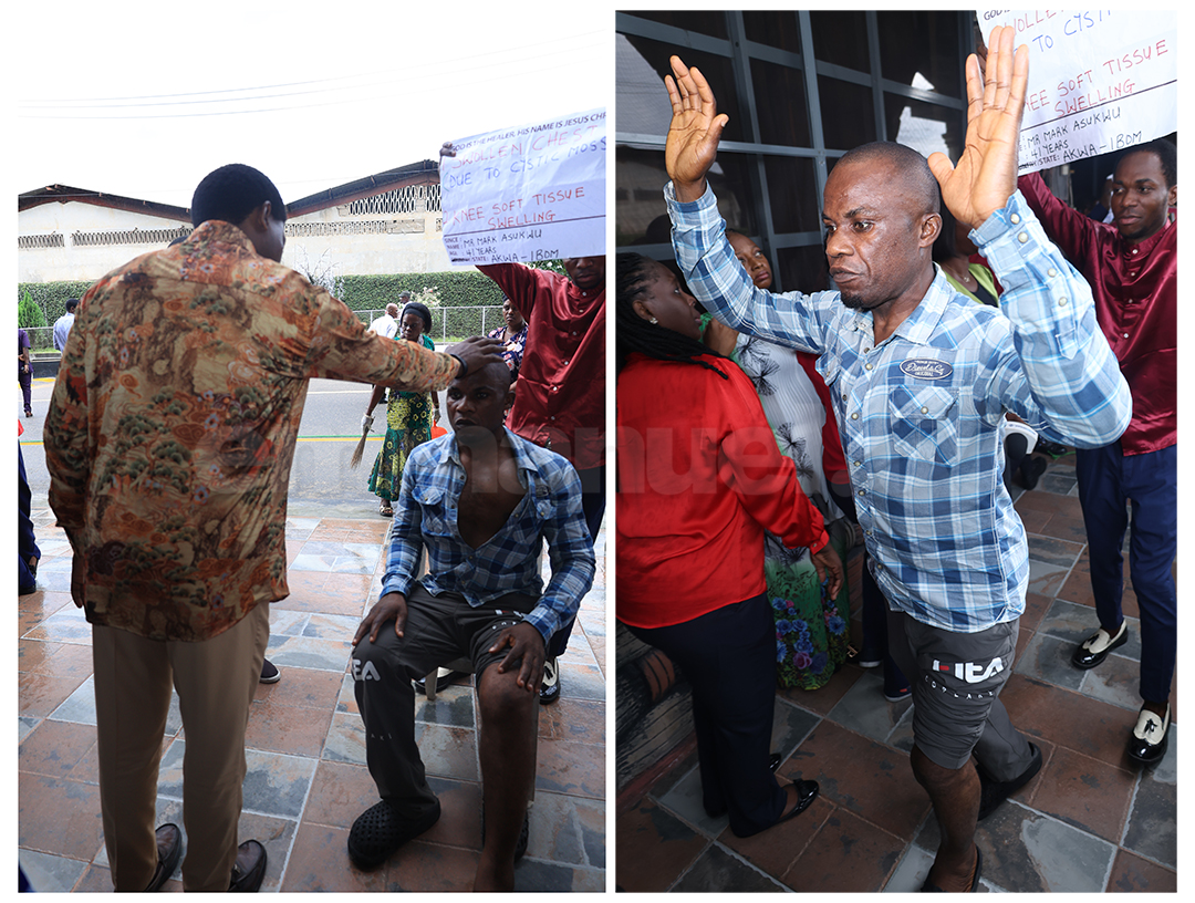 Sección de la Línea de Oración del Servicio Dominical de La SCOAN