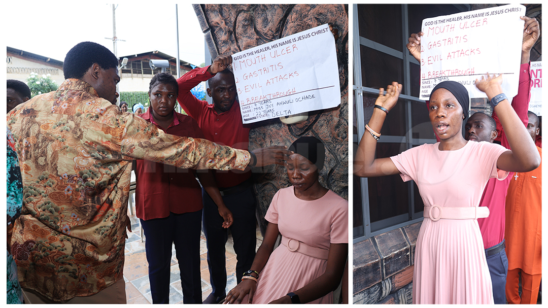 Sección de la Línea de Oración del Servicio Dominical de La SCOAN