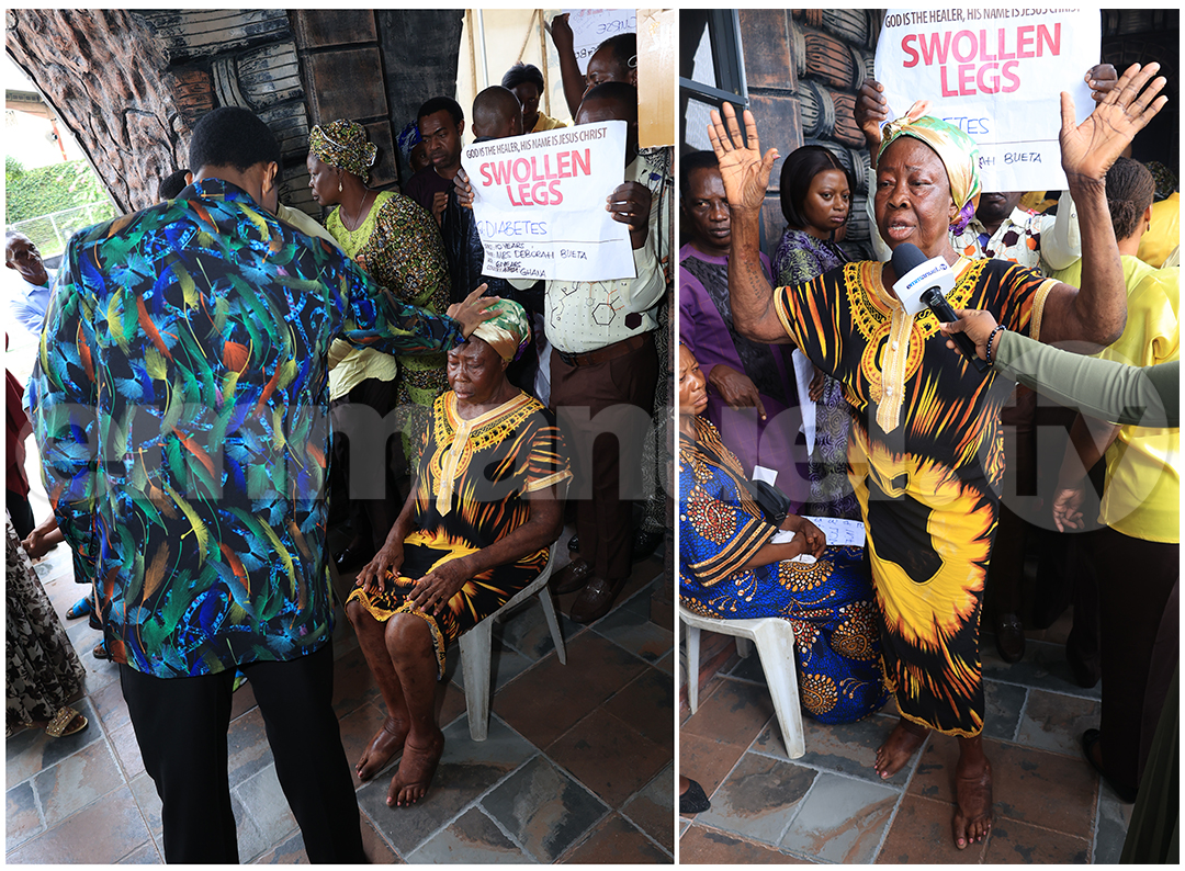 Healing Session at The SCOAN Sunday Service