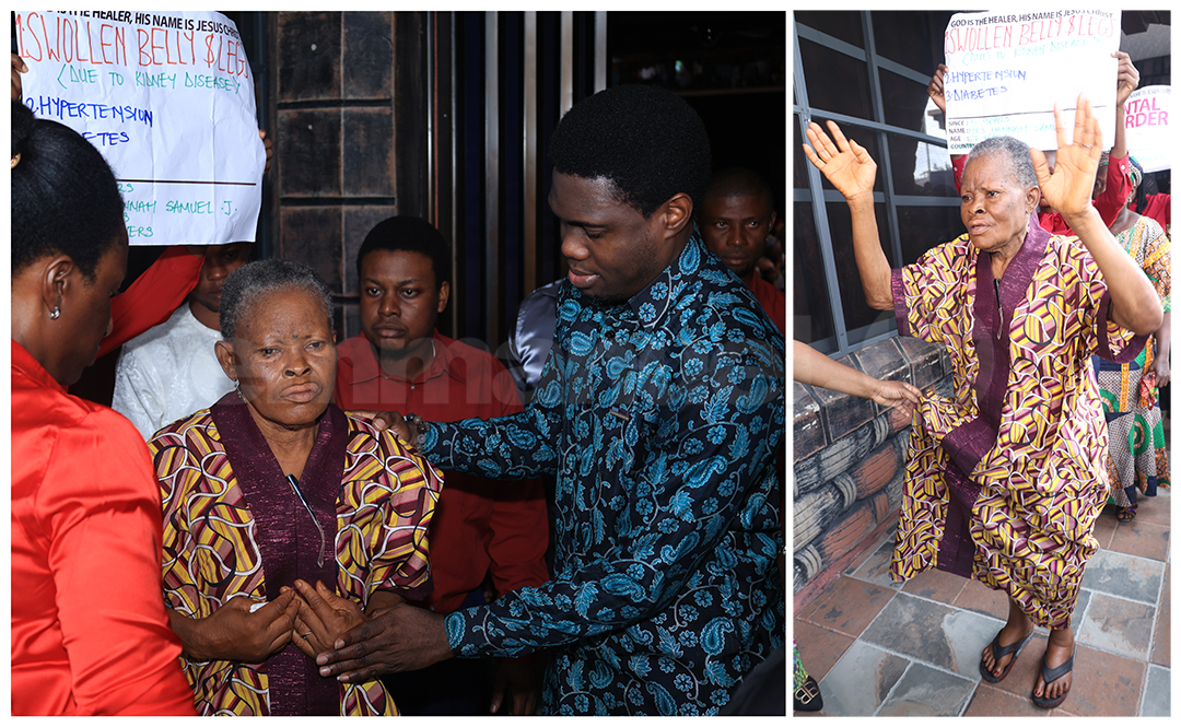 Sección de la Línea de Oración del Servicio Dominical de La SCOAN