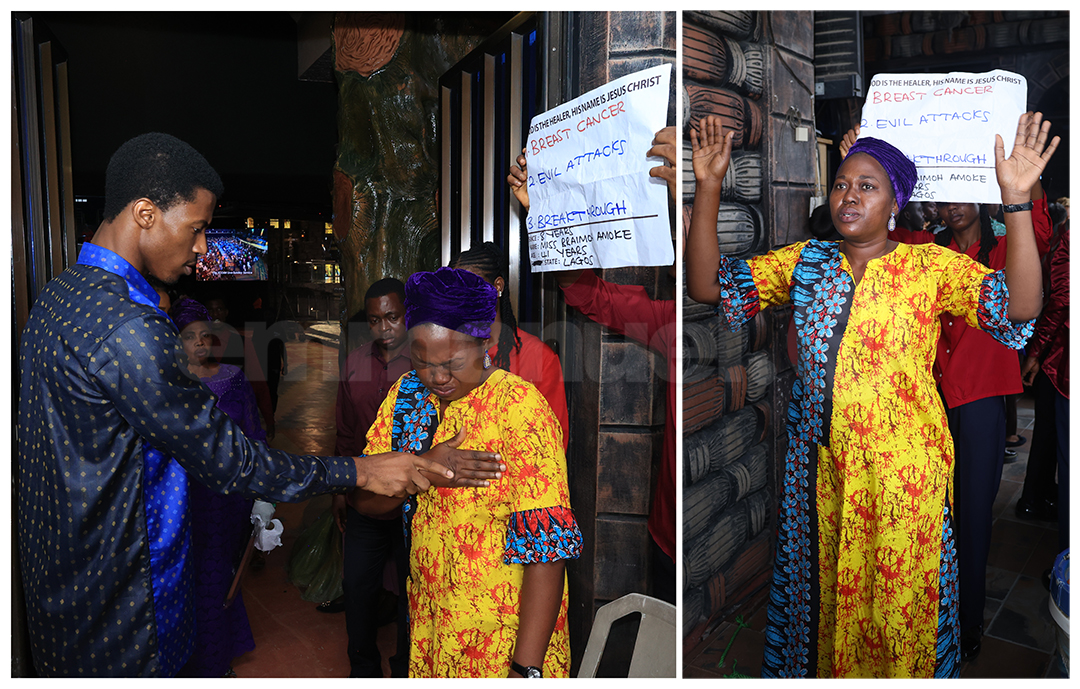 Sección de la Línea de Oración del Servicio Dominical de La SCOAN