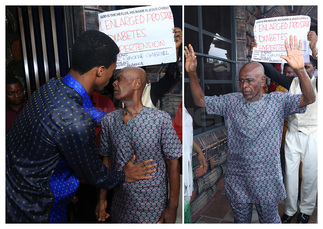 Sección de la Línea de Oración del Servicio Dominical de La SCOAN