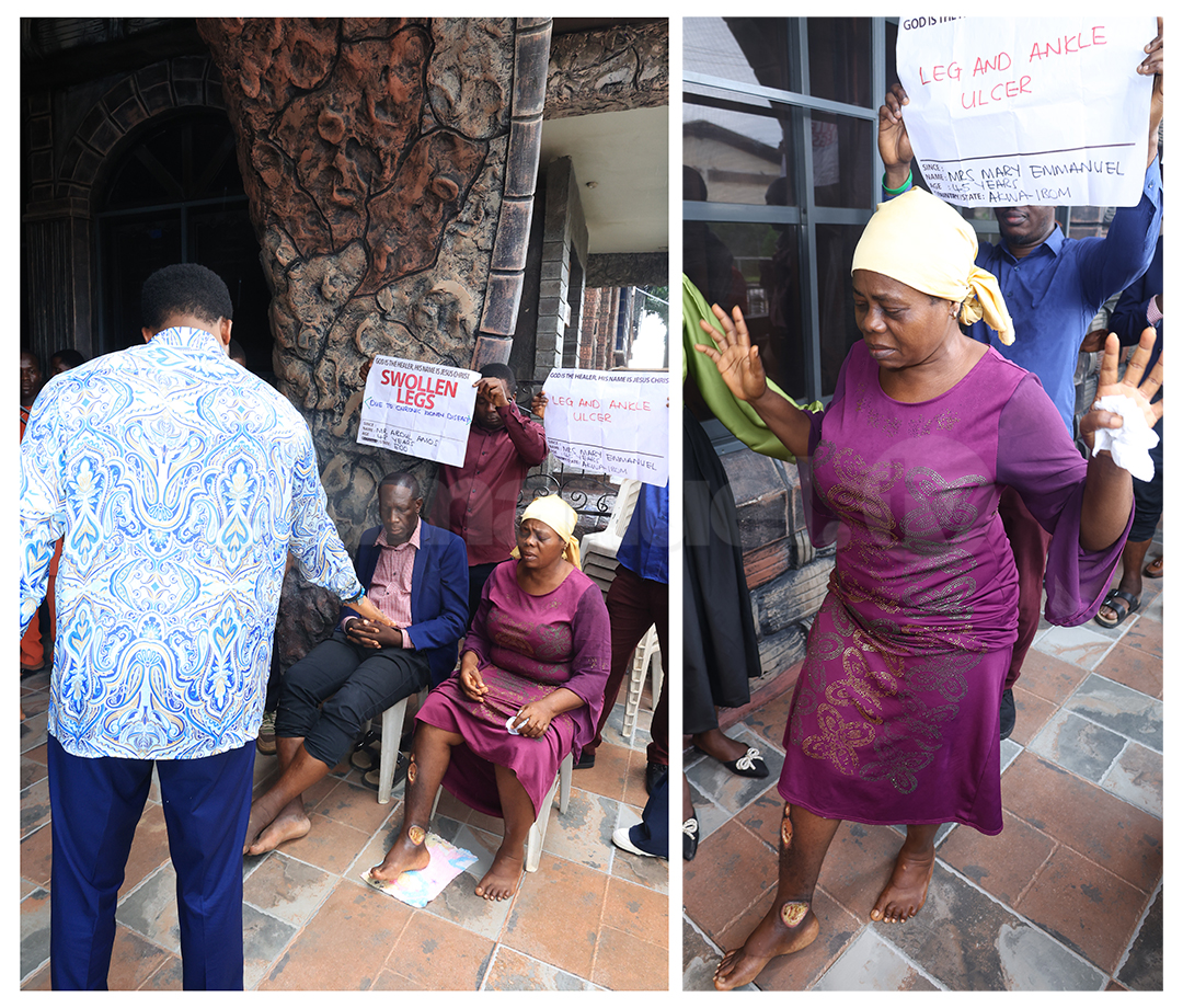 Sección de la Línea de Oración del Servicio Dominical de La SCOAN