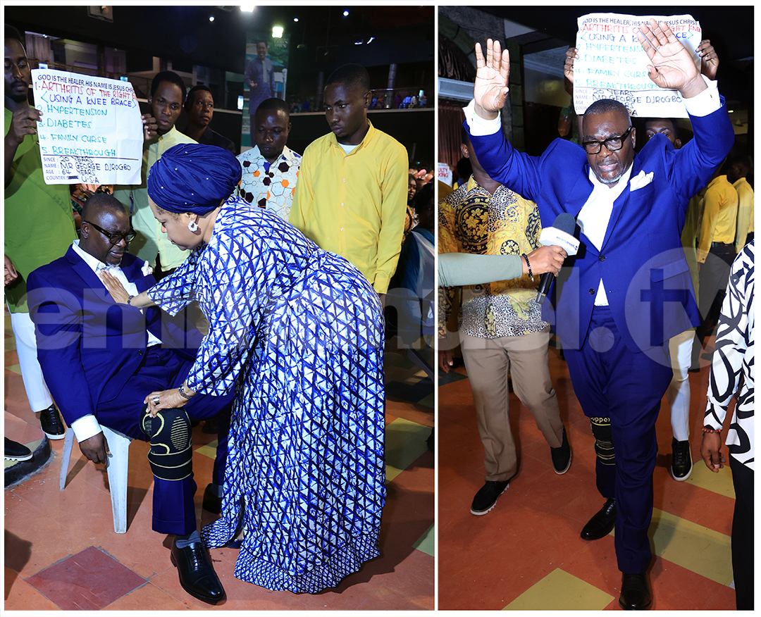 The SCOAN Sunday Service Prayer Line Section