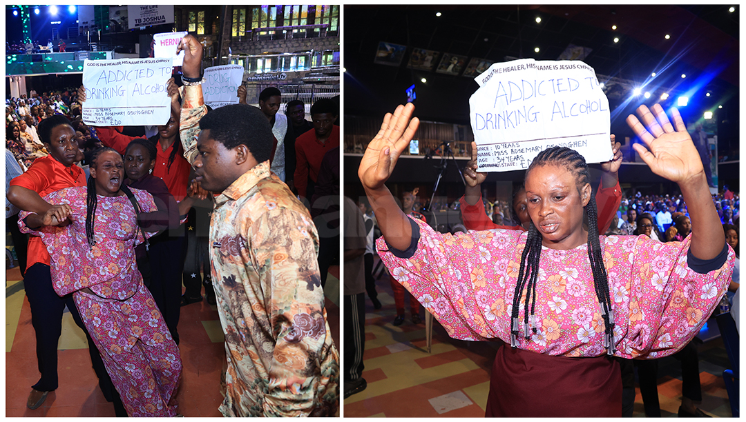 Sección de la Línea de Oración del Servicio Dominical de La SCOAN