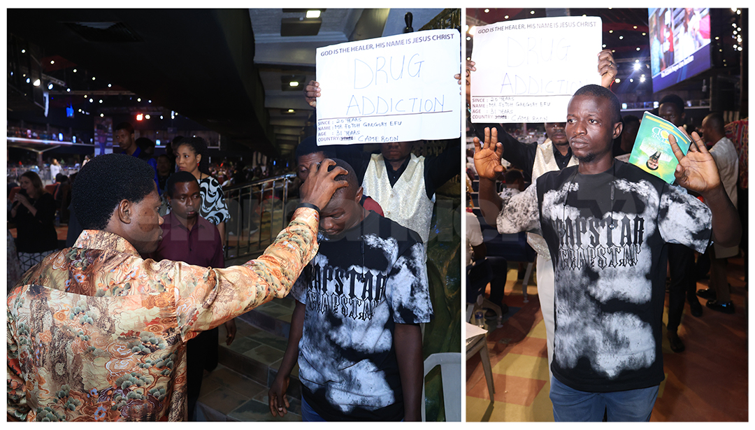 Sección de la Línea de Oración del Servicio Dominical de La SCOAN