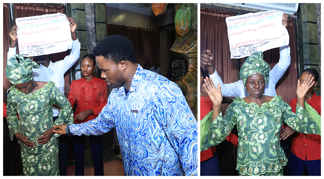 Sección de la Línea de Oración del Servicio Dominical de La SCOAN