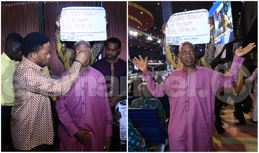 The SCOAN Sunday Service Prayer Line Section