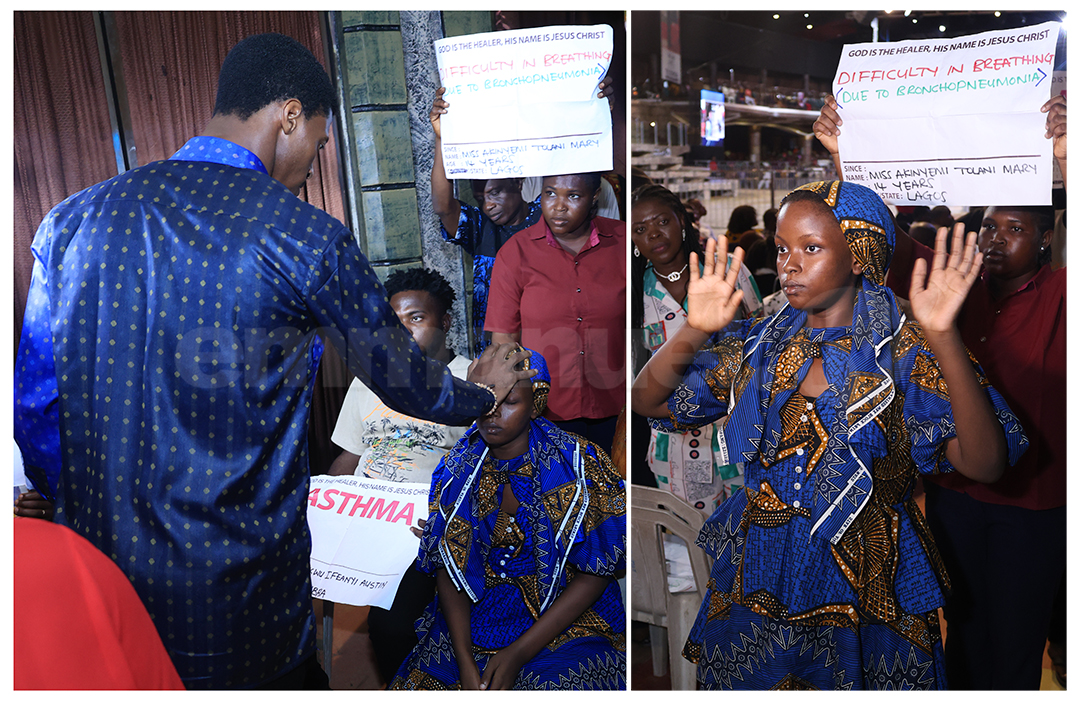Sección de la Línea de Oración del Servicio Dominical de La SCOAN