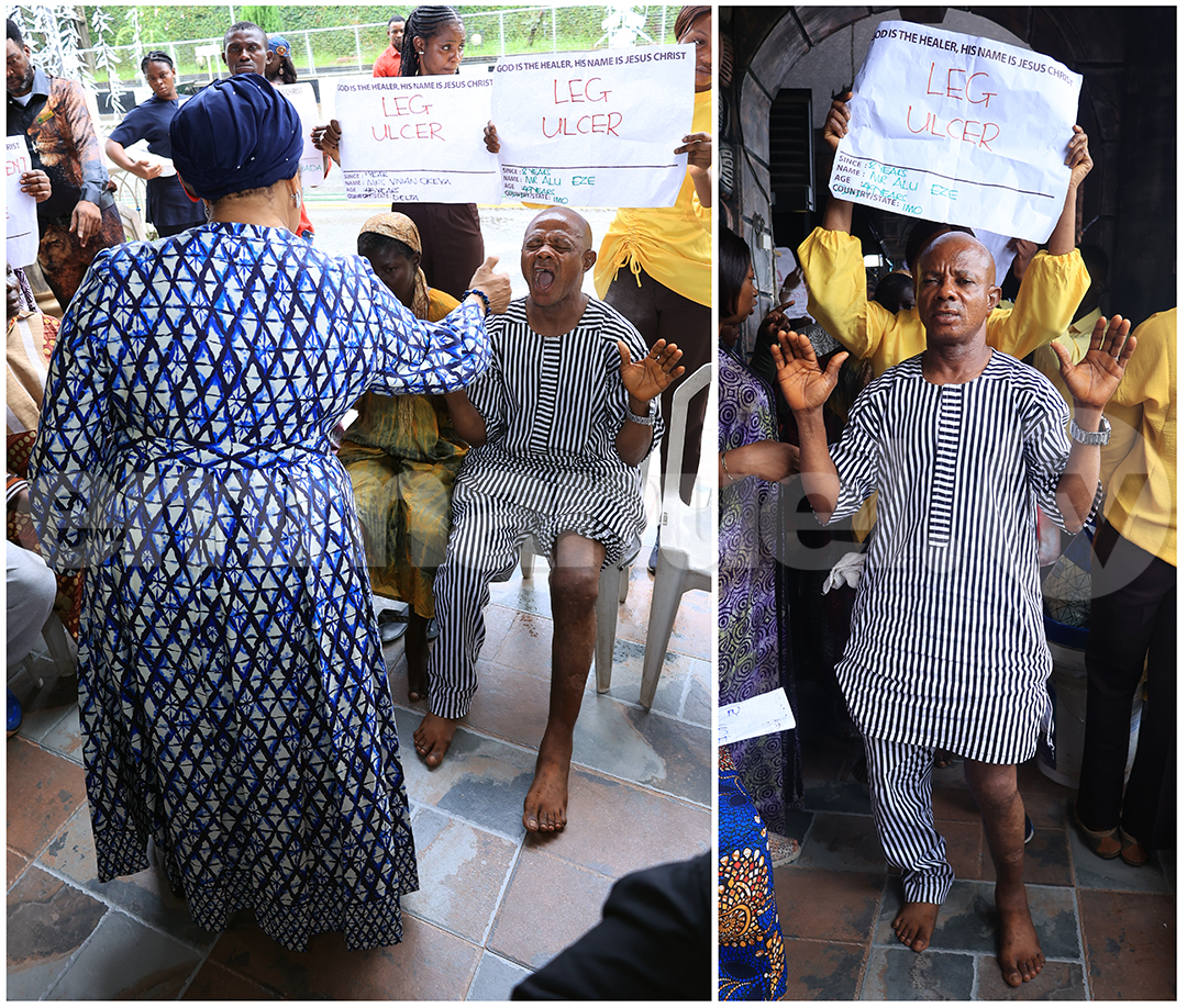 Healing Session at The SCOAN Sunday Service