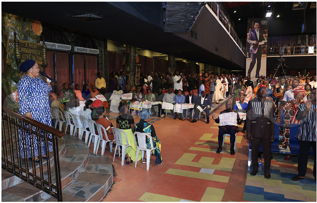 The SCOAN Sunday Service Prayer Line Section