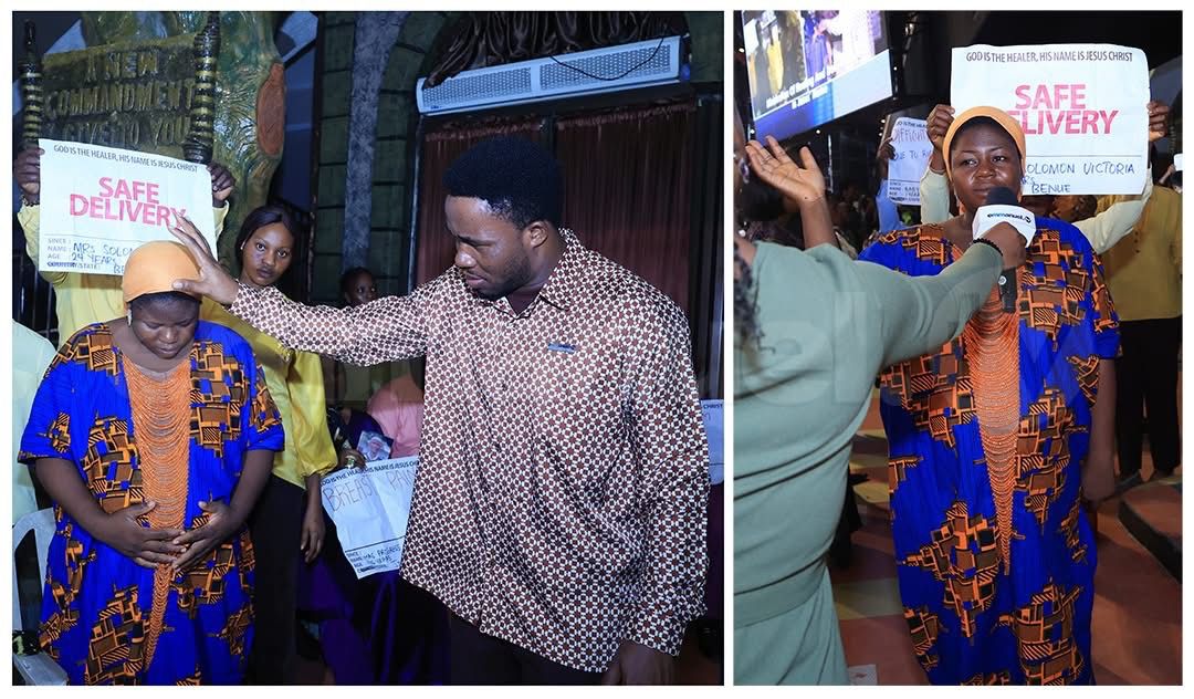 Healing Session at The SCOAN Sunday Service